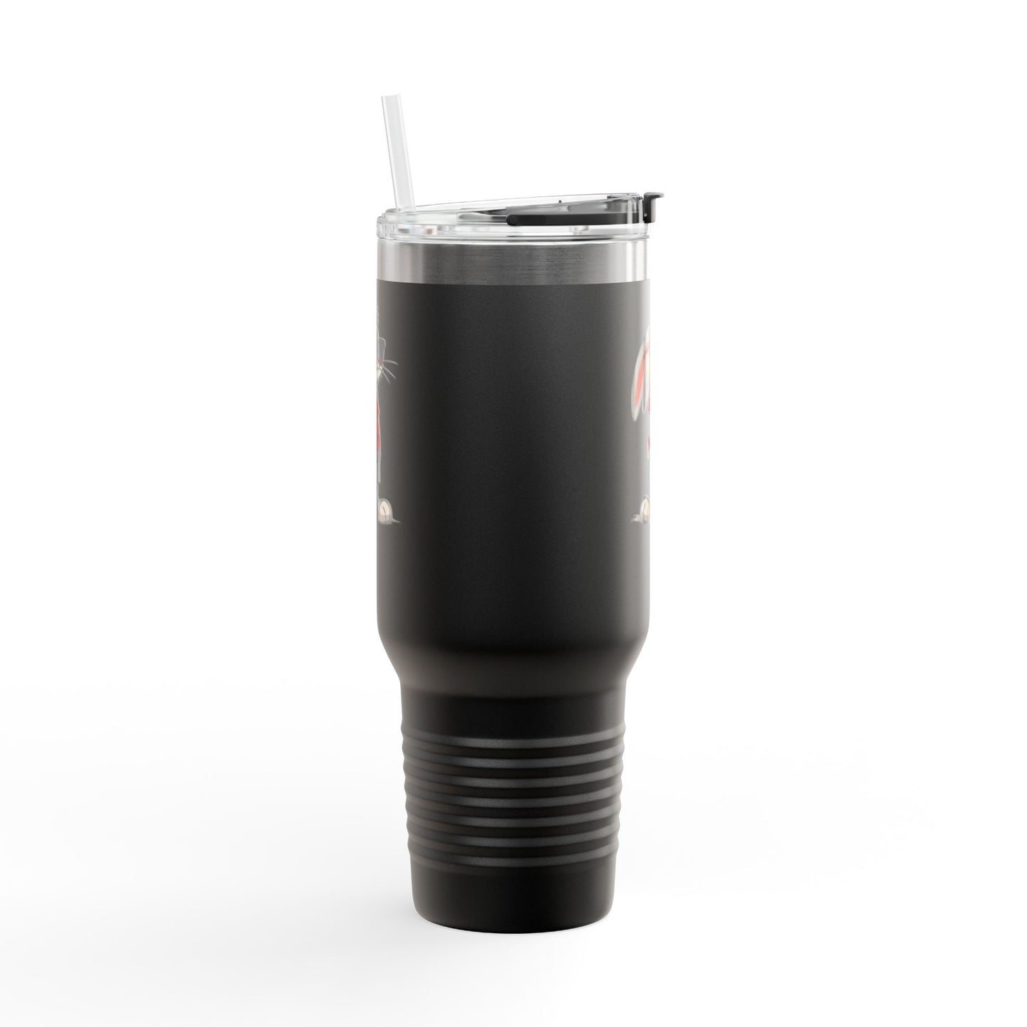 40oz Premium Insulated Travel Mug – Stainless Steel with Straw & Lid