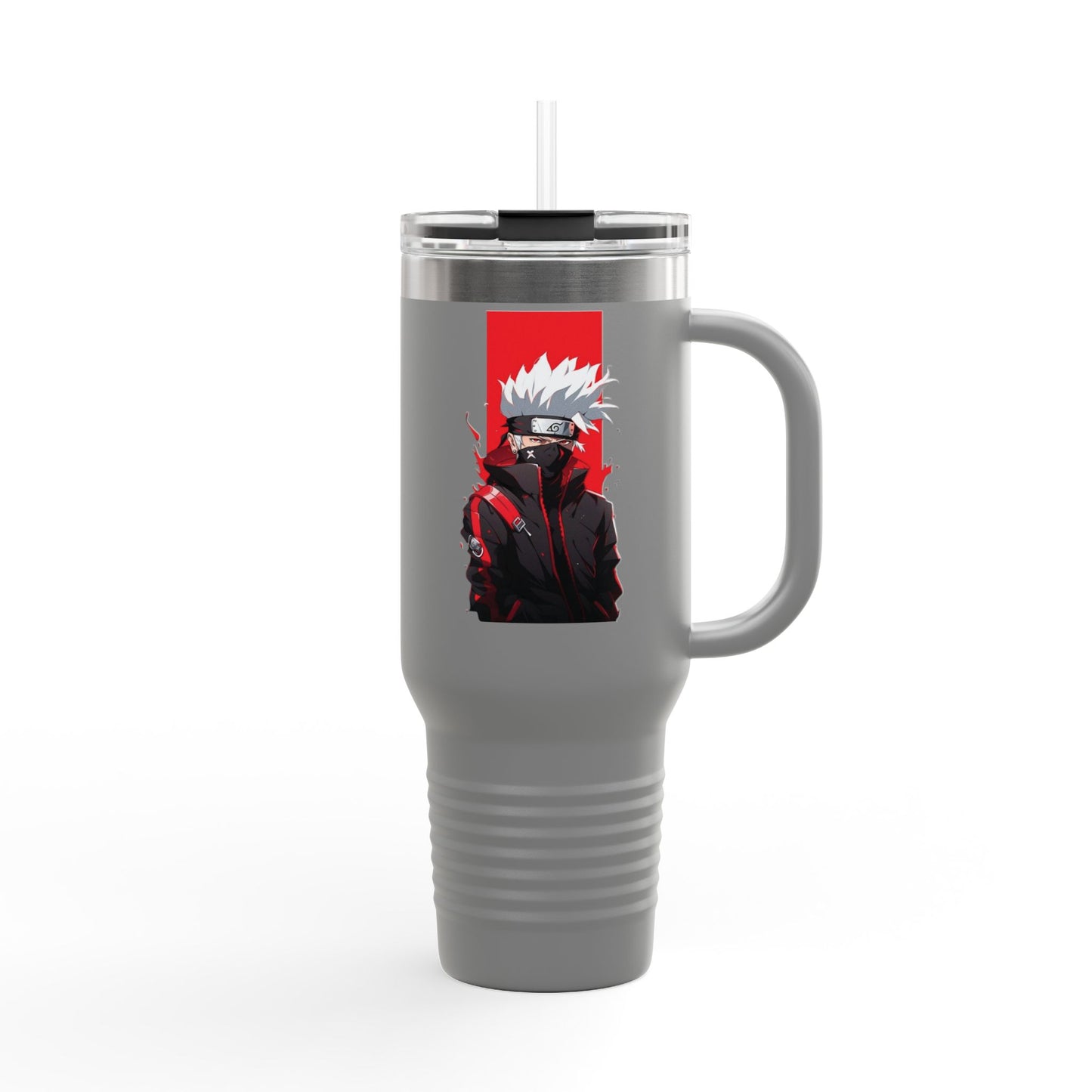 40oz Premium Insulated Travel Mug – Stainless Steel with Straw & Lid