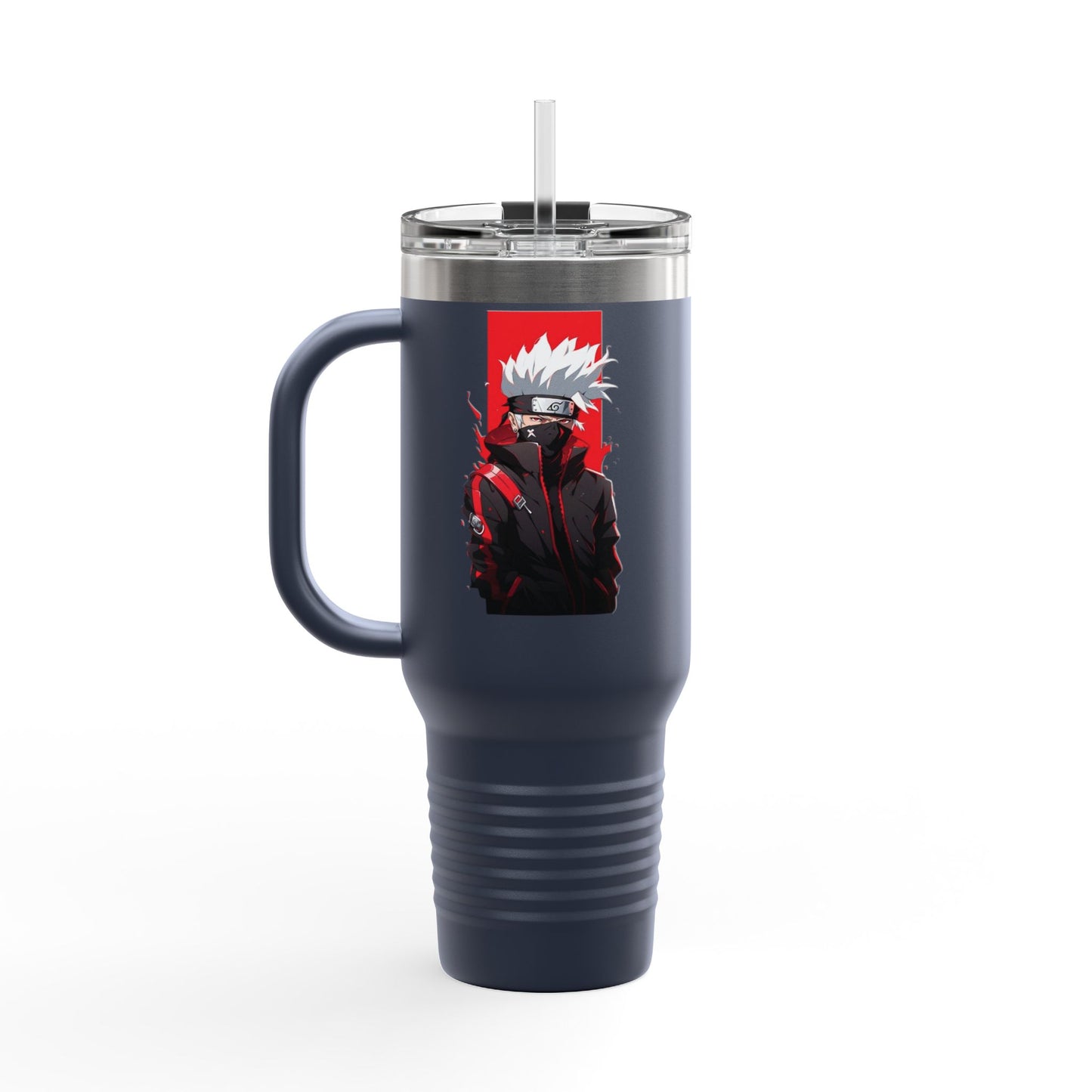 40oz Premium Insulated Travel Mug – Stainless Steel with Straw & Lid