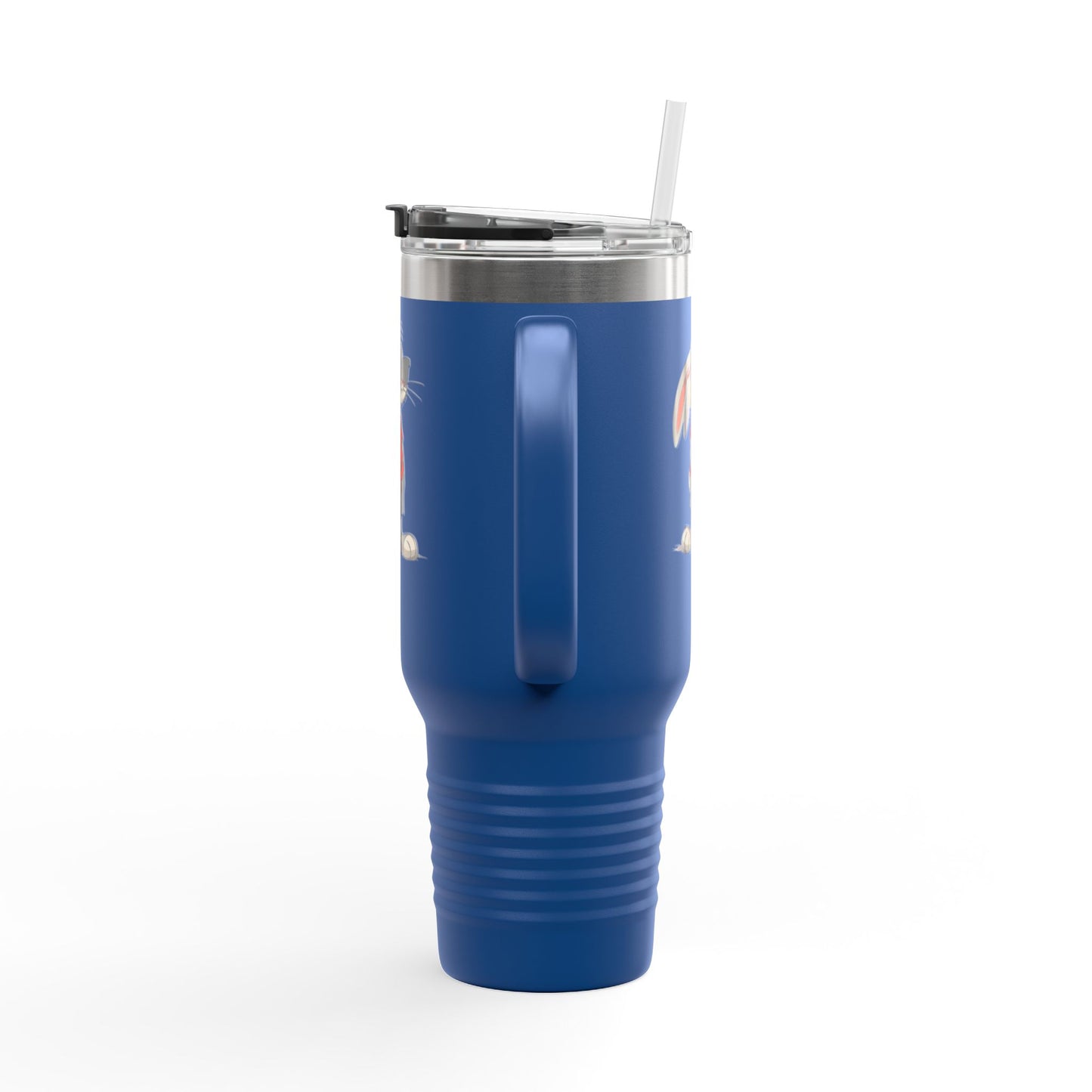 40oz Premium Insulated Travel Mug – Stainless Steel with Straw & Lid