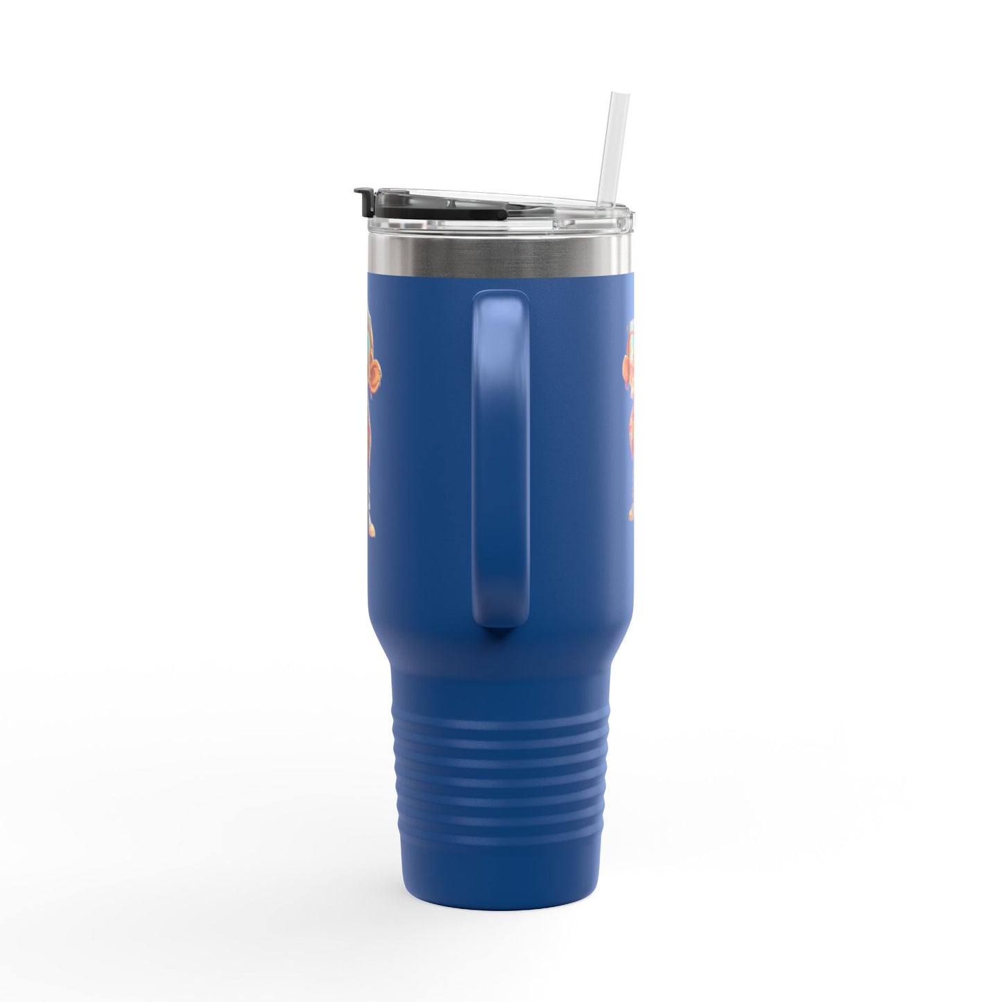 40oz Premium Insulated Travel Mug – Stainless Steel with Straw & Lid