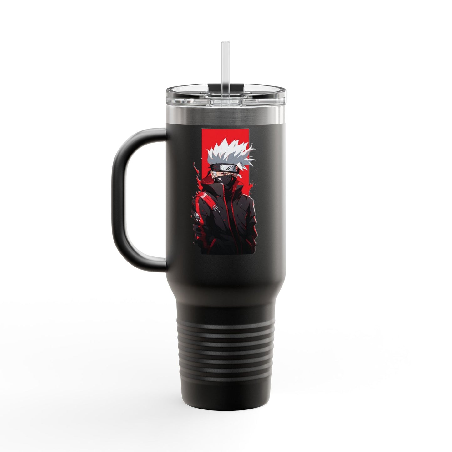 40oz Premium Insulated Travel Mug – Stainless Steel with Straw & Lid