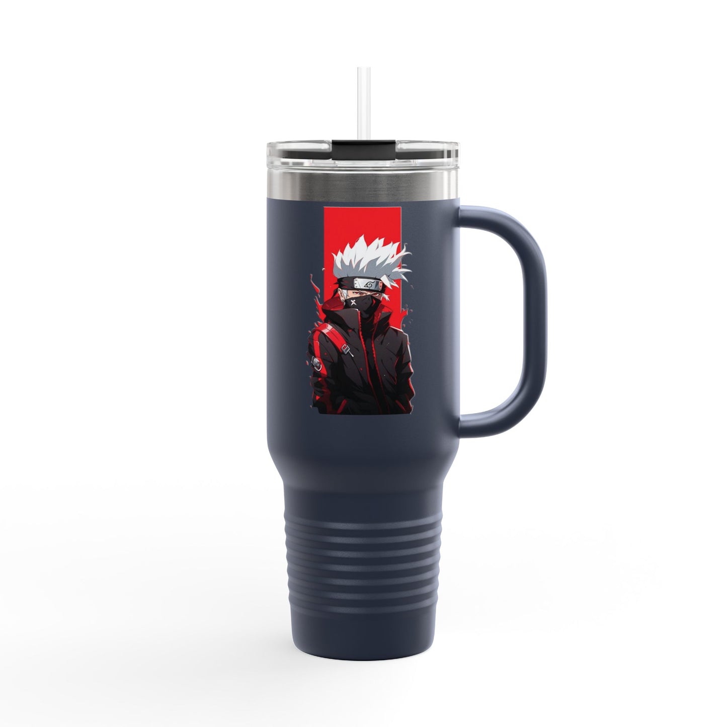 40oz Premium Insulated Travel Mug – Stainless Steel with Straw & Lid