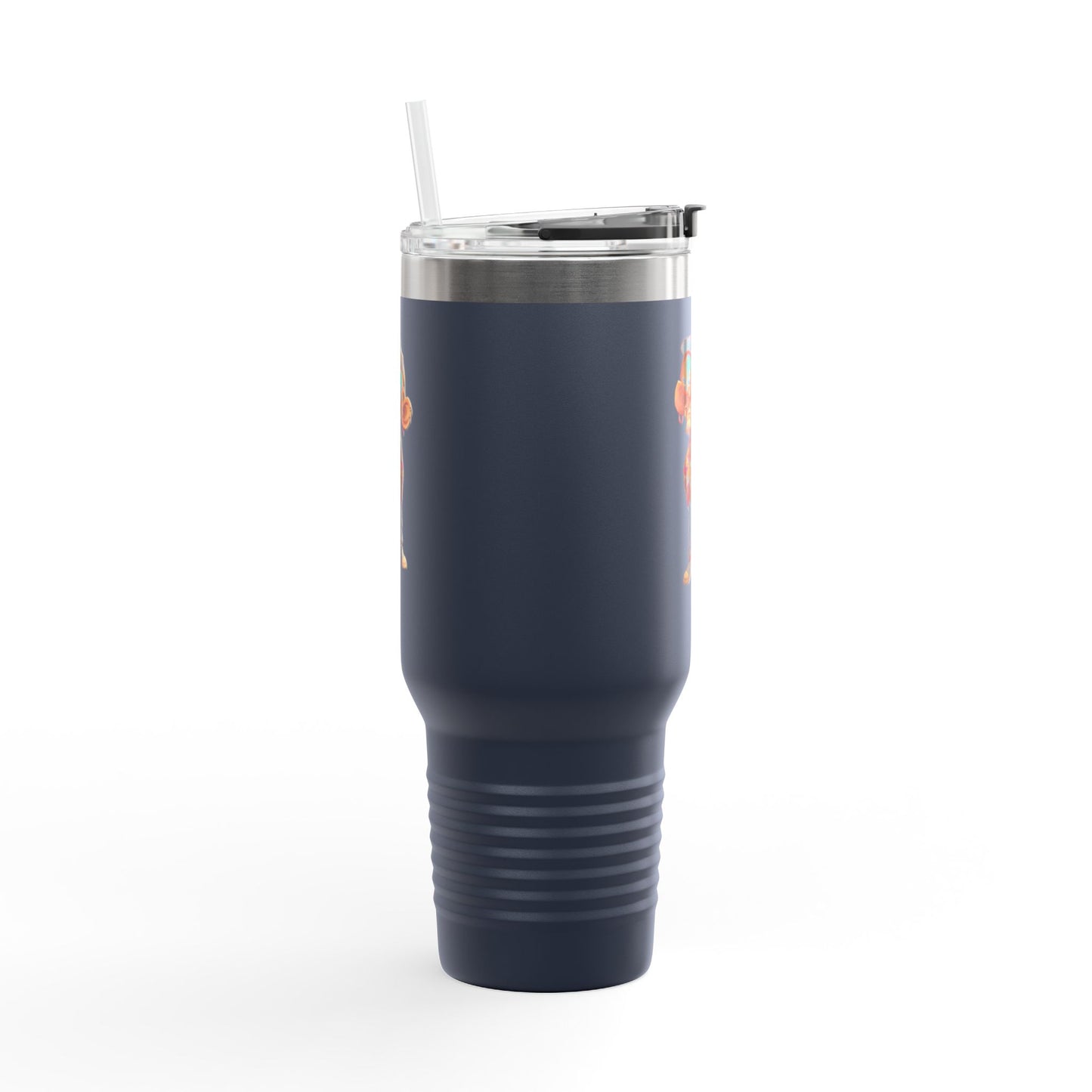 40oz Premium Insulated Travel Mug – Stainless Steel with Straw & Lid