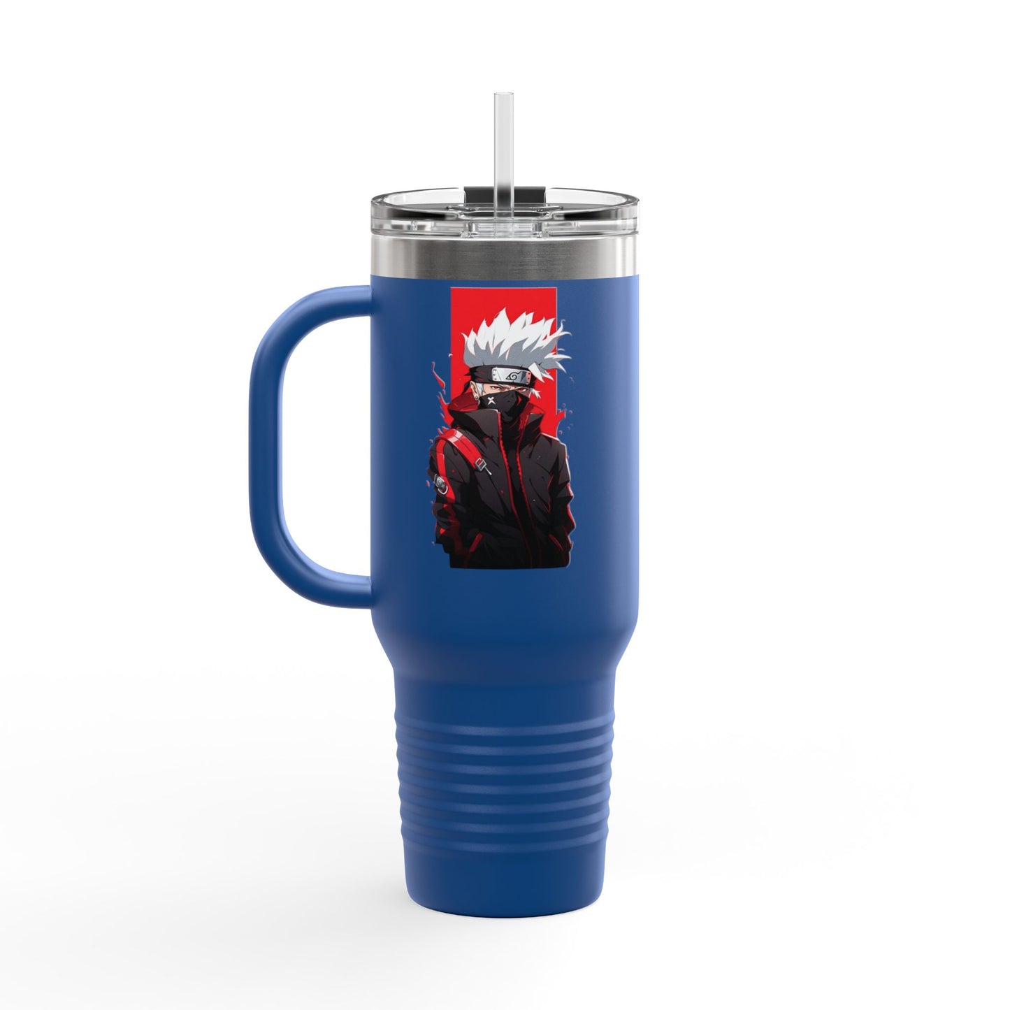 40oz Premium Insulated Travel Mug – Stainless Steel with Straw & Lid